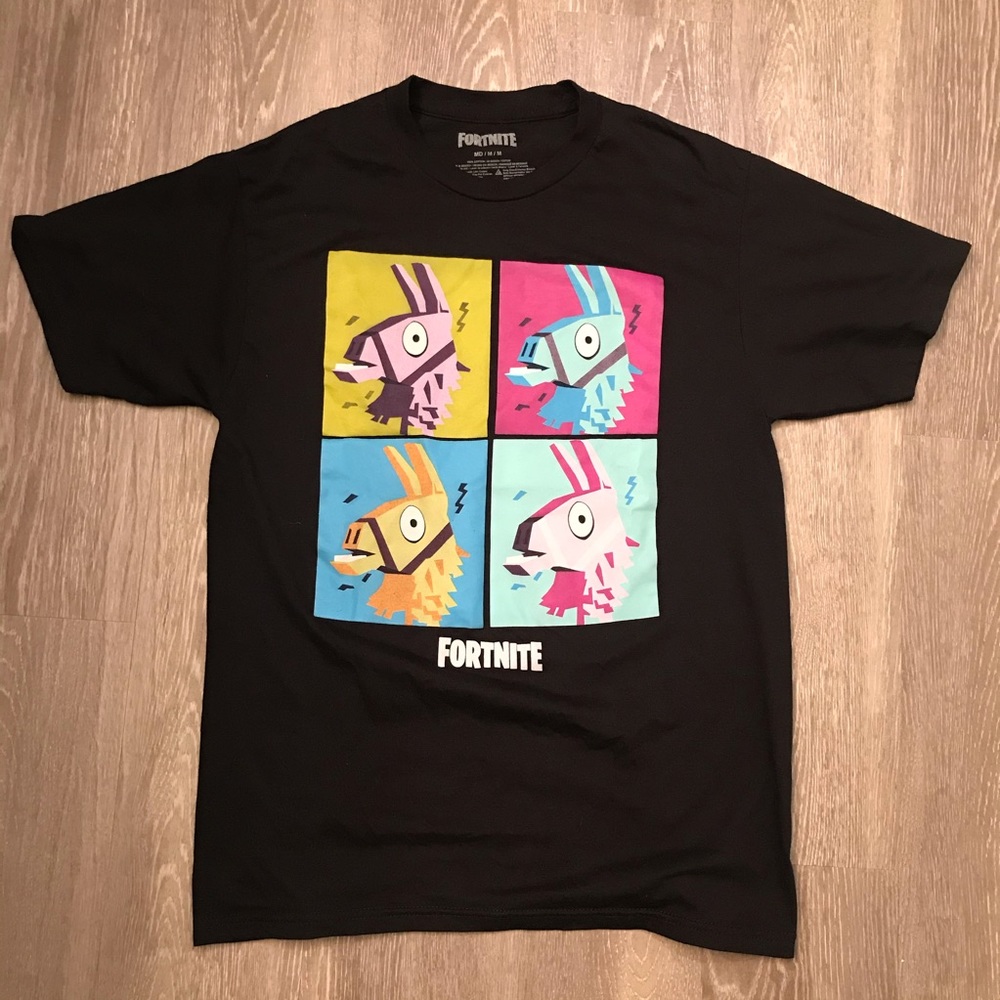 Fortnite Llamas‎ T-Shirt Unisex Adult Size Medium